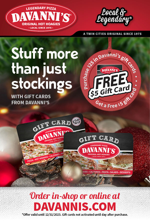 Buy $25 in gift cards get a free $5 gift card!